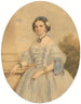 Portrait d'une dame Miklós Barabás - Miklós Barabás — vy av konstverket