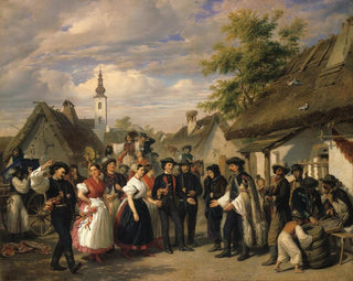 Mikls Barabs - The Arrival of the Bride.webp