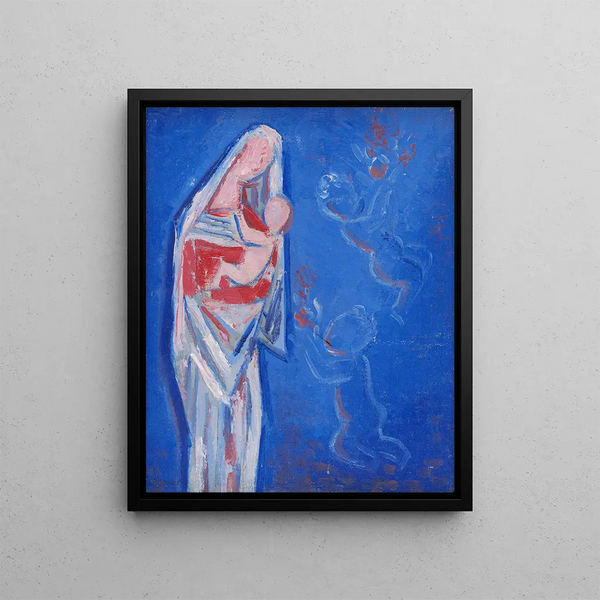 Mikul Galanda - Standing Madonna with an Angel.webp