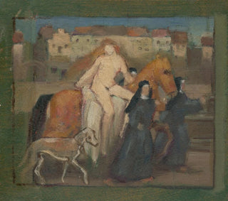 Lady Godiva - Milan Thomka Mitrovský — vy av konstverket