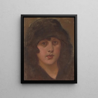 Milan Thomka Mitrovsk - Lady in a black hat.webp