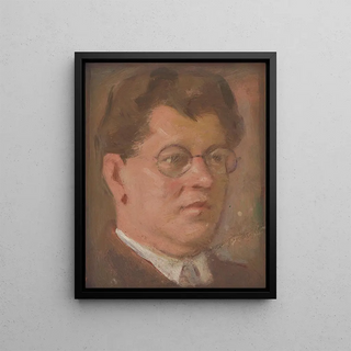 Milan Thomka Mitrovsk - Portrait of an unknown man.webp