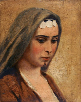 Miner Kilbourne Kellogg - Head of an Arab Girl.webp