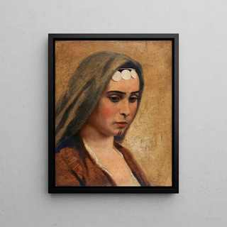 Miner Kilbourne Kellogg - Head of an Arab Girl.webp