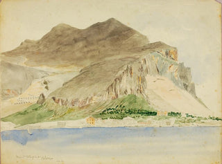 Mont Pellegrino i Palermo - Miner Kilbourne Kellogg — vy av konstverket