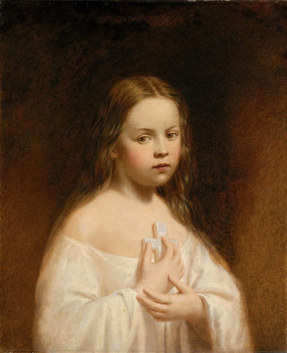 Miner Kilbourne Kellogg - Portrait of Hiram Powers Daughter.webp