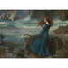 Reproduktion av målningen Miranda - La Tempête - John William Waterhouse
