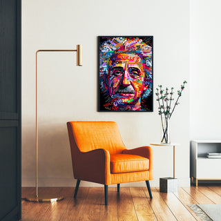 Street Art - Modern Mosaik av Einstein