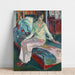 Reproduktion av målningen Modell sittande på soffan - Edvard Munch