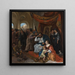 Moïse och Faraos Krona - Jan Steen — inramlat konstverk på väggen