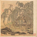 Monsieur Cinq Saules Wuliu Tao Yuanming - Chen Hongshou — visat i en interiör