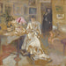 Monsieur och Madame Jos Hessel rue de Rivoli - Édouard Vuillard — visat i en interiör