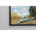 Reproduktion av målningen Moret: Rännilar av Loing - Alfred Sisley