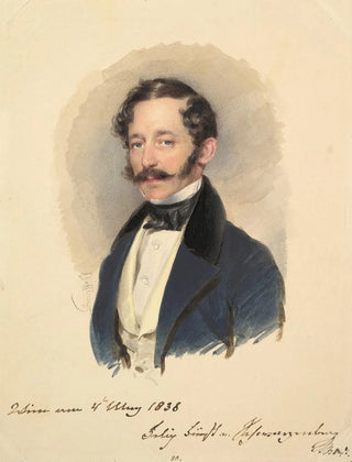 Moritz Michael Daffinger - Prince Felix of Schwarzenberg.webp