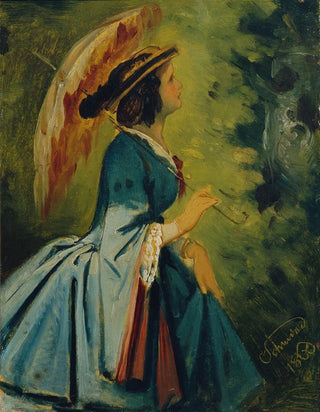 Moritz von Schwind - Anna Schwind die Tochter des Knstlers.webp