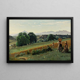 Mornex Au Fond, Le Môle de Jean-Baptiste-Camille Corot