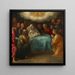 Marias död - Giovanni Francesco Caroto — inramlat konstverk på väggen