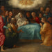 Marias död - Giovanni Francesco Caroto — vy av konstverket