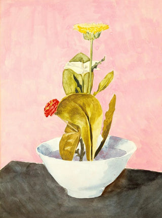 Morton Livingston Schamberg - Bowl of Flowers.webp