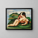 Le naufrage - Moïse Kisling — inramlat konstverk på väggen