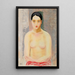 Nu - Moïse Kisling — inramlat konstverk på väggen