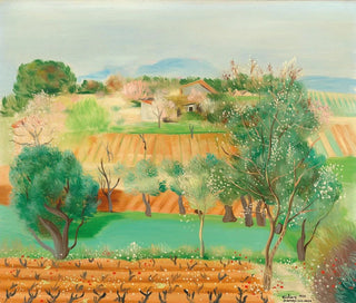 Sanary-sur-Mer - Moïse Kisling — vy av konstverket