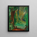Ville d'Avray - Moïse Kisling — inramlat konstverk på väggen