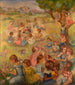 Barn i lek och sport I - Moses Soyer — vy av konstverket