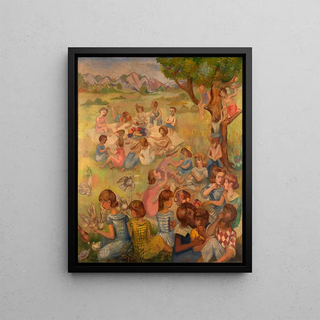 Moses Soyer - Children at Play and Sport I.webp