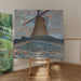 Reproduktion av målningen Moulin - Piet Mondrian