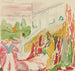 Mte vid veranda - Edvard Munch — vy av konstverket