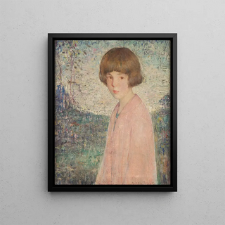 Murray Percival Bewley - Portrait of a Young Girl.webp