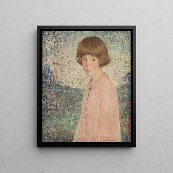 Murray Percival Bewley - Portrait of a Young Girl.webp