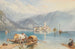 Vue de l'Isola Bella, lac Majeur, Italien - Myles Birket Foster — vy av konstverket