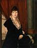 Portrait d'une dame - Nanine Vallain — vy av konstverket