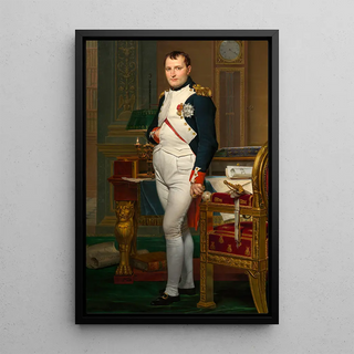 Napoléon i sitt arbetsrum av Jacques-Louis David
