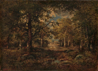 NarcisseVirgile Diaz de La Pea - A Vista through Trees Fontainebleau.webp