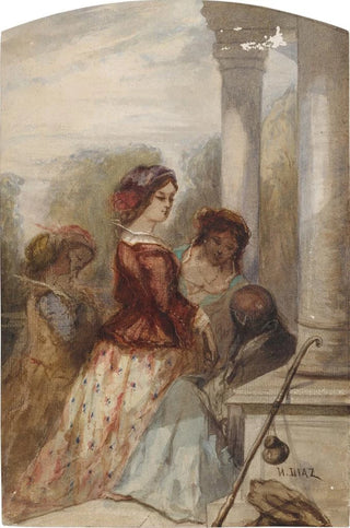 NarcisseVirgile Diaz de La Pea - The Fortune Teller.webp