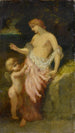 Venus och Cupido - Narcisse Virgile Diaz de la Peña — vy av konstverket