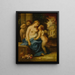 Venus och Cupido - Narcisse Virgile Diaz de la Peña — inramlat konstverk på väggen