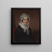 Mme Timothy Dwight Mary Woolsey - Nathaniel Jocelyn — inramlat konstverk på väggen