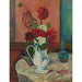 Reproduktion av målningen Naturstilleben med blomstervas - Suzanne Valadon