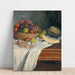 Reproduktion av målningen Naturtavla med melon från Spanien - Claude Monet