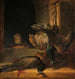 naturtavla med påfåglar - Rembrandt van Rijn — vy av konstverket