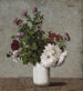 blomsterstilleben, höstkrysantemum i en vit vas - Henri Fantin-Latour — vy av konstverket