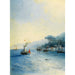 Reproduktion av målningen av skepp på Bosporen, Konstantinopel - Ivan Konstantinovich Aivazovsky