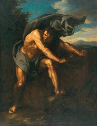 Neapolitan School - Hercules and the Nemean lion.webp