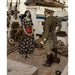 Reproduktion av målningen Never the Twain Shall Meet - Dean Cornwell