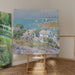 Reproduktion av målningen New England Headlands - Childe Hassam