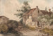 Landskap med ett hus - Nicaise De Keyser — vy av konstverket